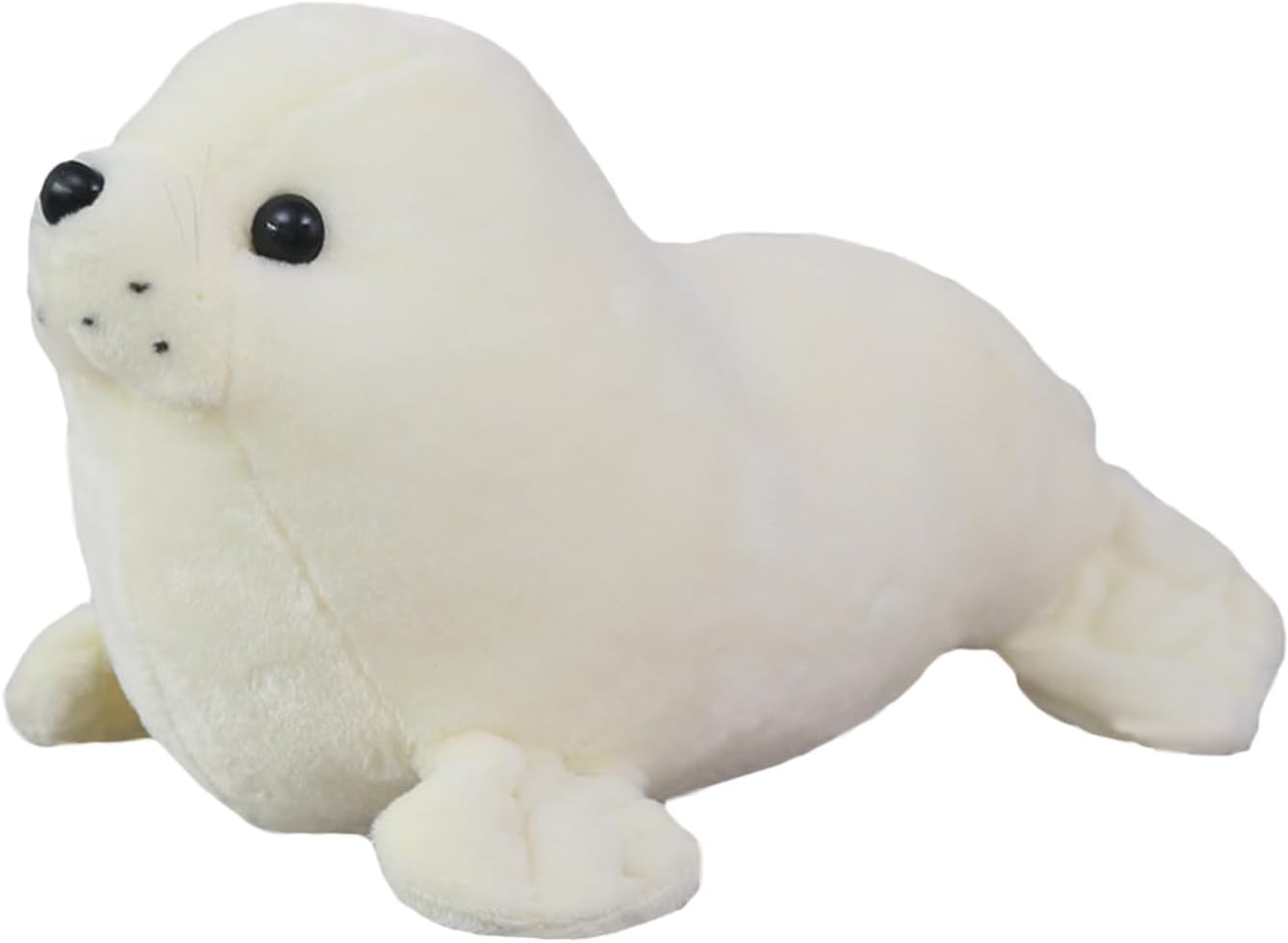 Seal Plush Toy/Pillow — Cute white seal design; plush toy for children (15 inches)