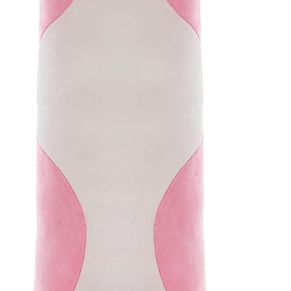 Cute Long Cat Plush Pillow – Soft cartoon stuffed toy; a cuddly companion for children, girls, and girlfriends (Pink, 35.4 inches)