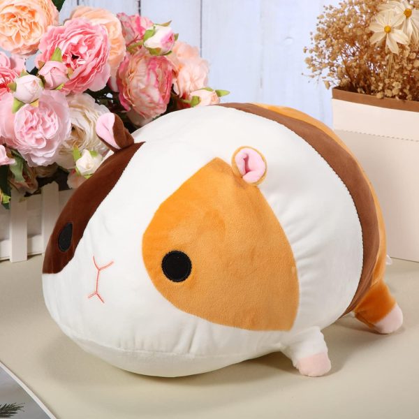 Guinea Pig Plush Toy – 16-inch soft stuffed animal/body pillow; perfect birthday gift for friends, family, and children