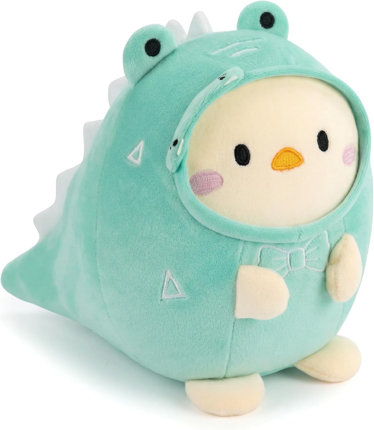 Soft Cat Plush Pillow — Cuddly plush toy, a cozy gift for all ages; ultra-soft filling that easily regains its fluffiness (Chick Style, Medium)